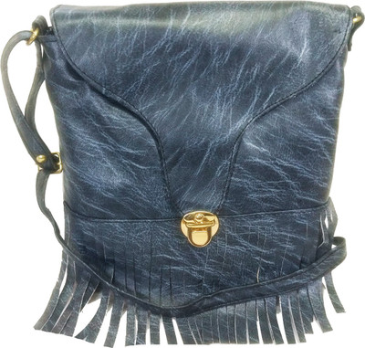 

Chalissa Girls Casual Grey PU Sling Bag