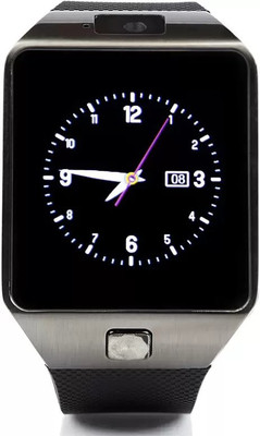 

Onskart Mobile Bluetooth SIM Slot GSM With Camera And Fitness Tracker Black Smartwatch(Black Strap Free Size)