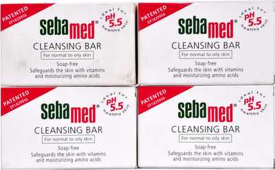 

Sebamed cleansing bar(240 g, Pack of 4)