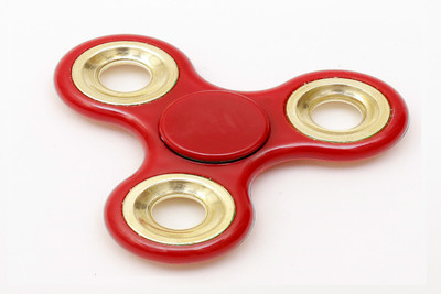 

Jewel Fidget Spinner toy with high quality bearing and fast speed(Red)