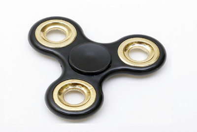 

Jewel Fidget Spinner toy with high quality bearing and fast speed(Black)