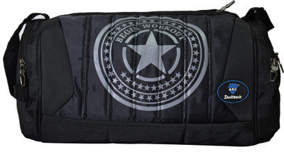

BRC Duckback Star King Gym Bag Gym Bag(Black, Kit Bag)