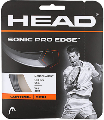 

Head Sonic Pro Edge 1.3 Tennis String - 12 m(Black)
