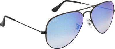 

Ray-Ban Aviator Sunglasses(Blue