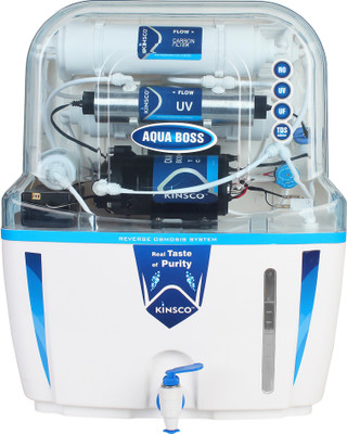 

Kinsco Aqua Boss Ro+Uv+Uf+Tds Adjuster Tap Mount Water Filter