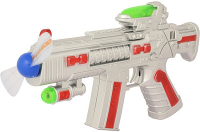 

MJ Quality SPACE GUN 3D LIGHTING AND MUSIC SOUND(Multicolor)
