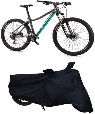 

FASTOP Two Wheeler Cover for Hero(Diva, Black)
