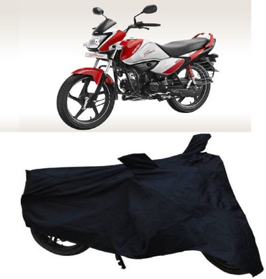 

FASTOP Two Wheeler Cover for Hero(Splendor I Smart, Black)