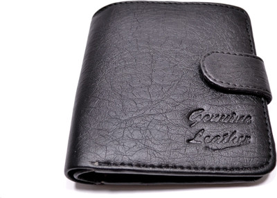 

FULTEN Men Black Artificial Leather Wallet(3 Card Slots)