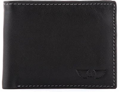 

Royster Callus Men Black Genuine Leather Wallet(6 Card Slots)
