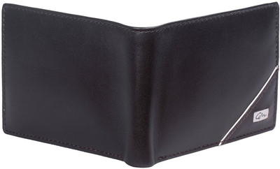 

Gentleman Men Black Genuine Leather Wallet(6 Card Slots), Deep cherry