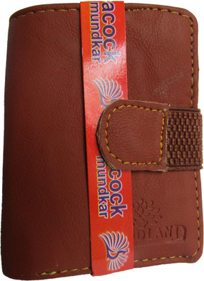 

Peacock Mundkar Boys Brown, Maroon Genuine Leather Wallet(9 Card Slots)