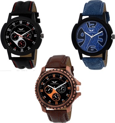 Gargee Design New 514133 Combo of 3 , Eye Catching, Value for Money ,festive Watch  - For Boys   Watches  (Gargee Design)