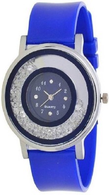 Infinity Enterprise new fashionable blue moveable diamond Watch  - For Girls   Watches  (Infinity Enterprise)