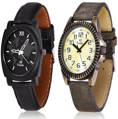 

X5 Fusion BLK_STRP_MAP_PLUS_BLK_YELL_1-12 Watch - For Men