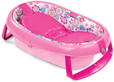 Summer Infants EasyStore Comfort Tub (Neutral)(Pink)