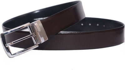 

Kiko Men Formal Brown Genuine Leather Reversible Belt