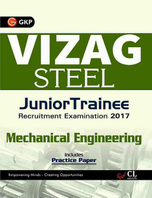 Vizag Steel Junior Trainee Mechanical Engineering 2017  - Includes Practical Paper 1 Edition(English, Paperback, unknown)
