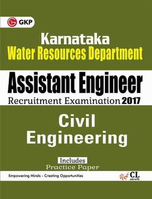 Karnataka Water Resources Department Assistant Engineer Civil Engineering 2017  - Includes Practical Paper(English, Paperback, unknown)