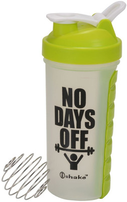

Giftipedia Tabster 500 ml Shaker(Pack of 1, White, Green)