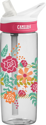 

CamelBak Eddy 600 ml Sipper(Pack of 1, Multicolor), Floral headband