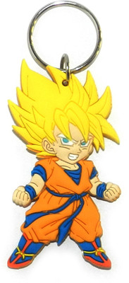 

Techpro Doublesided Anime Dragon BallZ Goku Key Chain(Multicolor)