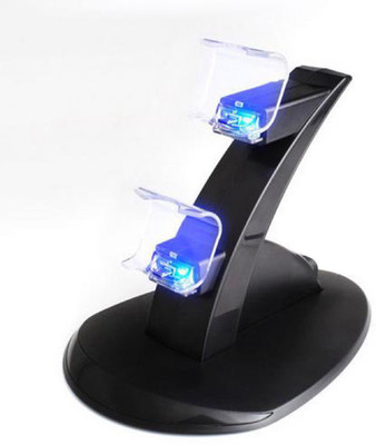 

24x7eMall LED Charger Dock Station Dual USB Fast Charging Stand for PS4 Controller Charging Station(Playstation 4)