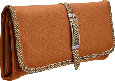 

TAP FASHION Casual Tan Clutch