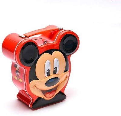 

Aaryan Enterprise Mickey Mouse Cute and protected Coin Bank(Red)