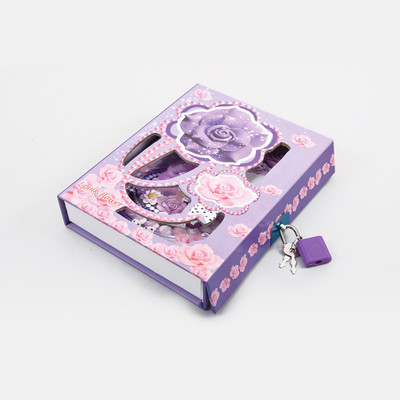 

COI A6 Diary(CoiI Kids closed 2017 organiser diary and planner with lock for kids (purple), Purple)