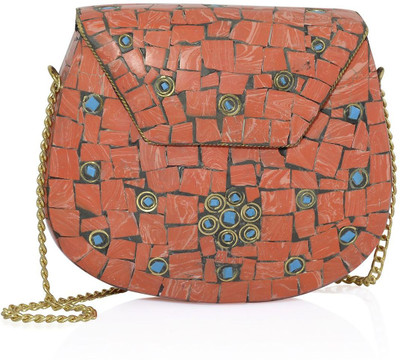 

Vaibhav Messenger Bag(Orange)