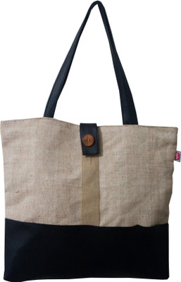 

Evagloria Tote(Beige, Black)