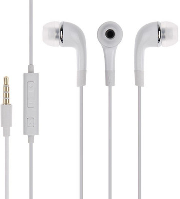 

AWAKSHI EH64AWALLEGH92 Wired Headset with Mic(White, In the Ear)