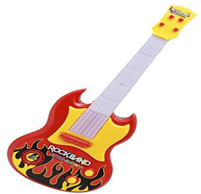

Aaryan Enterprise Rockband Musical Guitar(Yellow, Red)