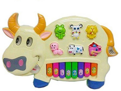 

Aaryan Enterprise Funny Musical Cow Piano(Multicolor)