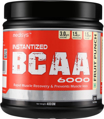 

Medisys 6000 - BCAA(400 g, Fruit Punch)