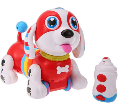 

Toyshine RC Smart Sausage Sing Dance Walking Robot Dog Electronic Pet Educational Kids Toy(Multicolor)