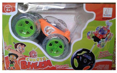 

Dhawani Chhota Bheem Rechargeable Stunt Car With Remote Controller(Multicolor)