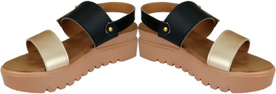 

Rare Women Black Sandals