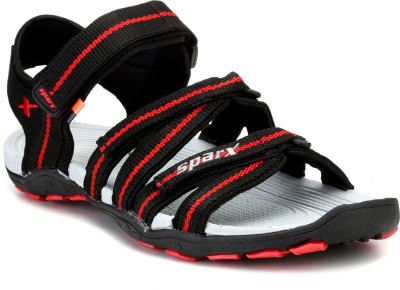 

Sparx Men Black Red Sports Sandals