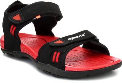 Sparx SS 466 Men Black Red Sandals Price History