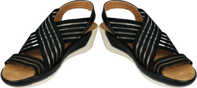 

Rare Women Black Sandals