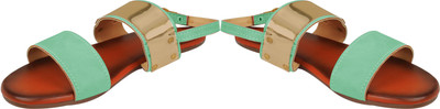 

Rare Women Green Sandals
