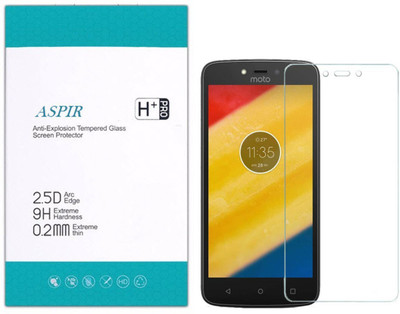 Aspir Tempered Glass Guard for Motorola Moto C Plus(Pack of 1)