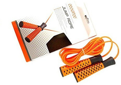 

COCKATOO PVC Jump Ball Bearing Skipping Rope(Multicolor, Length: 305 cm)