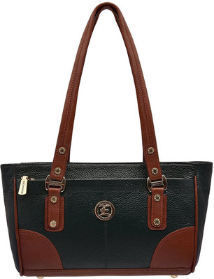 

JFL-Jewellery For Less Women Formal Green Leatherette Shoulder Bag