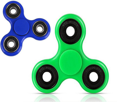 Scrazy Fidget Hand Spinner Set of 2(Black)