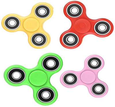 

Scrazy Fidget Hand Spinner Set of 4(Multicolor)