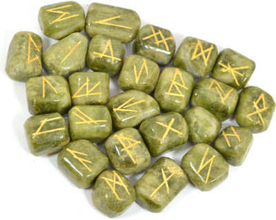 

Reiki Crystal Products RS06 Engraved Asymmetrical Crystal Stone(Green 220 g)