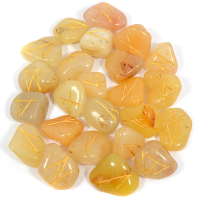 

Reiki Crystal Products RS05 Engraved Asymmetrical Crystal Stone(Yellow 220 g)